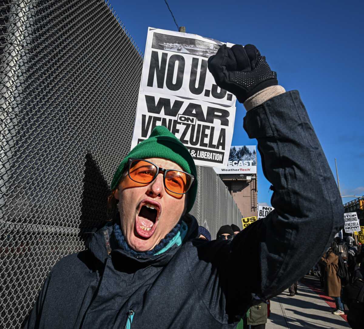 Nicolas Maduro arrest: Protesters rail against Venezuelan despot outside jail where he awaits prosecution  amNewYork