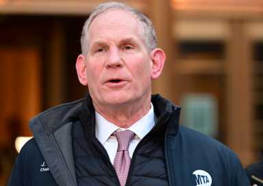 MTA chair Janno Lieber speaks about Second Avenue Subway extension