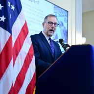 City faces multibillion-dollar budget gaps - and not because of the economy, Comptroller says 9 City Comptroller Mark Levine addresses reporters at a Lower Manhattan press conference Friday, outlining projected budget gaps facing New York City.