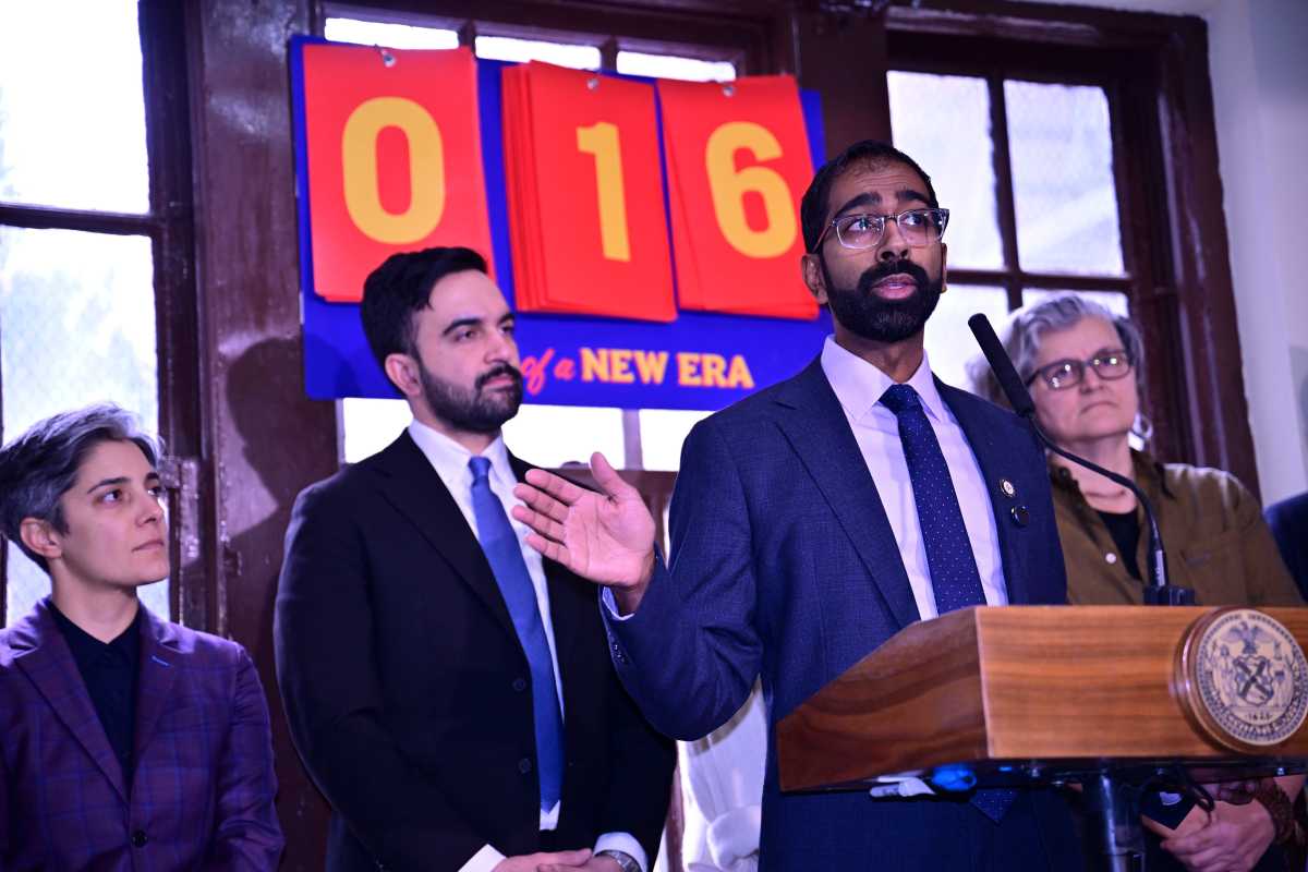 Council member Shekar Krishnan