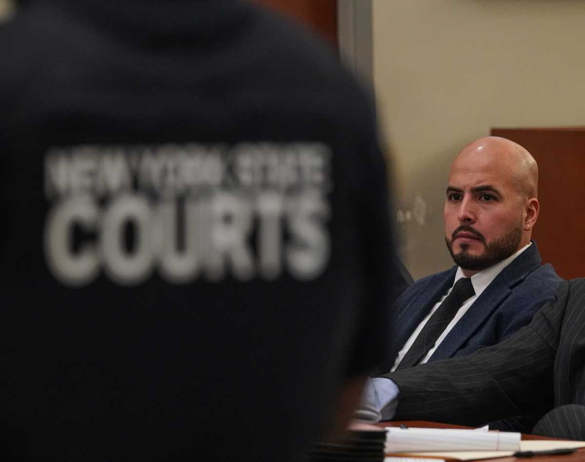 NYPD on trial: Sergeant accused of murdering man in the Bronx with cooler is first cop prosecuted in more than a decade  amNewYork