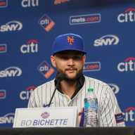 Bo Bichette sacrificing ego at 3rd base in move to Mets' '4 shortstop' infield 8 Bo Bichette Mets intro presser