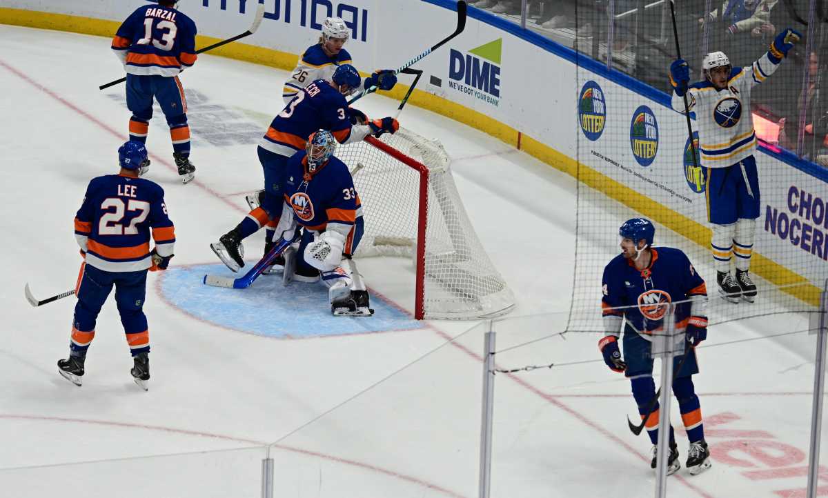 Islanders bench Barzal, Lee, Duclair in 5-0 loss to Sabres  amNewYork