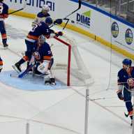 Islanders bench Barzal, Lee, Duclair in 5-0 loss to Sabres 11 Tage Thompson goal Sabres Islanders Barzal Lee benched