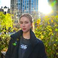 American dream: How one woman came to America chasing music and is now building a space at the table for Asian artists 5 woman with blonde hair in a park