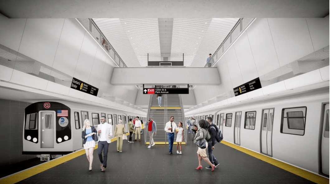 Rendering of Second Avenue Subway