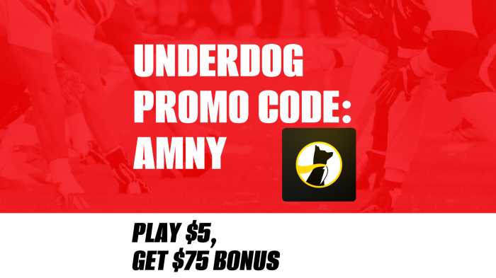 underdog promo code