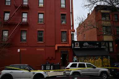 apartment building in Brooklyn where woman was stabbed to death