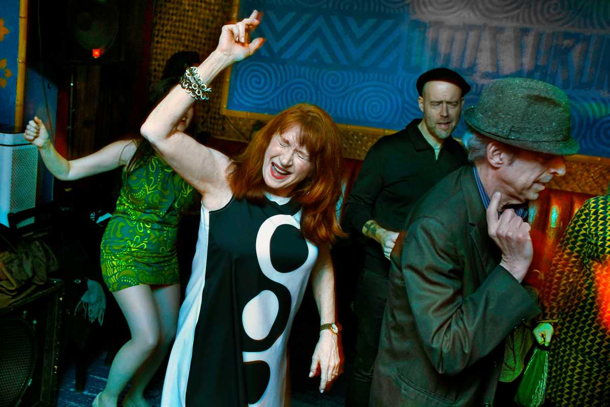 When Connie T. Empress wasn't spinning discs she was taking a spin on the dance floor