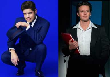 Broadway stars Jeremy Jordan and Jonathan Groff