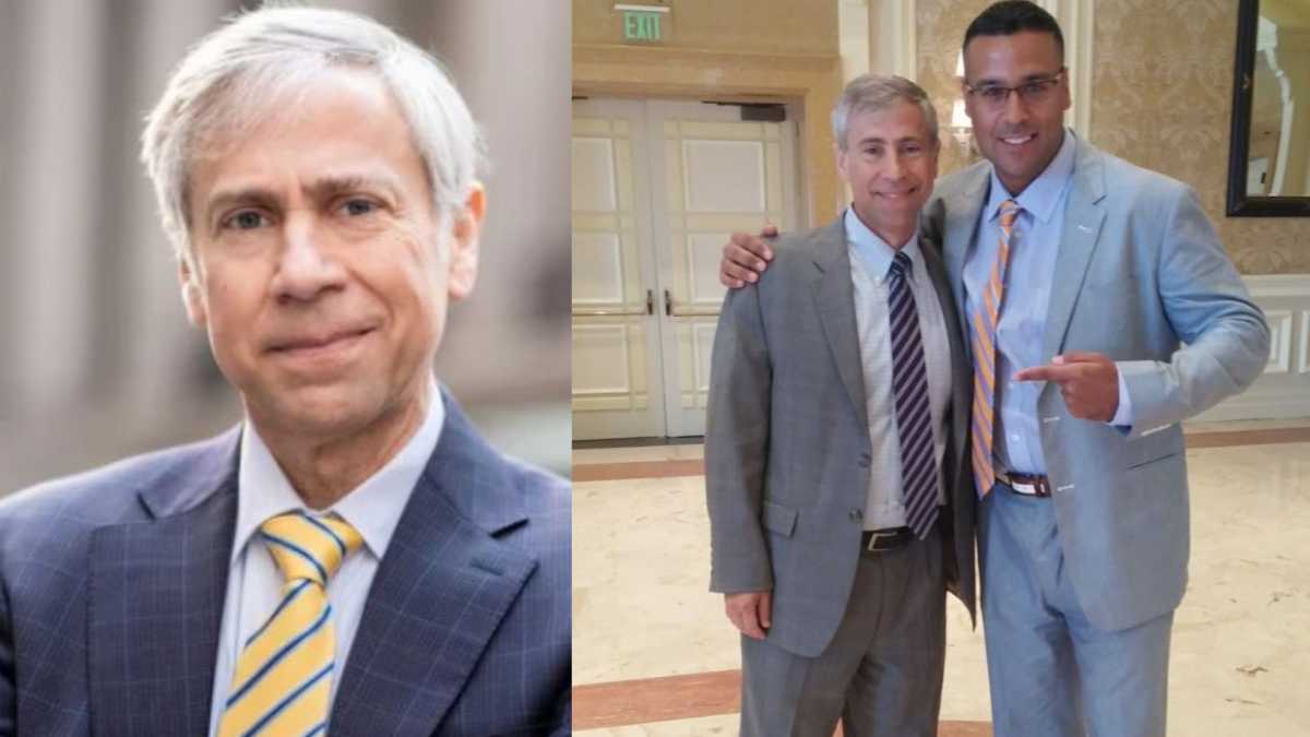 Barry Pollack (left)