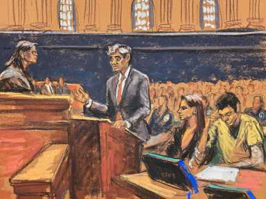 Luigi Mangione appears in federal court for murder of insurance executive, in New York City