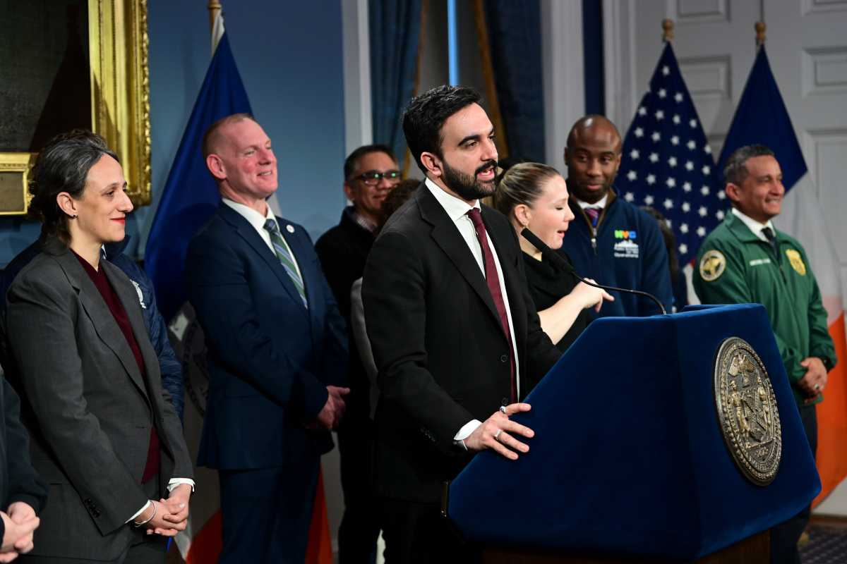 Mayor Mamdani speaking about winter storm response