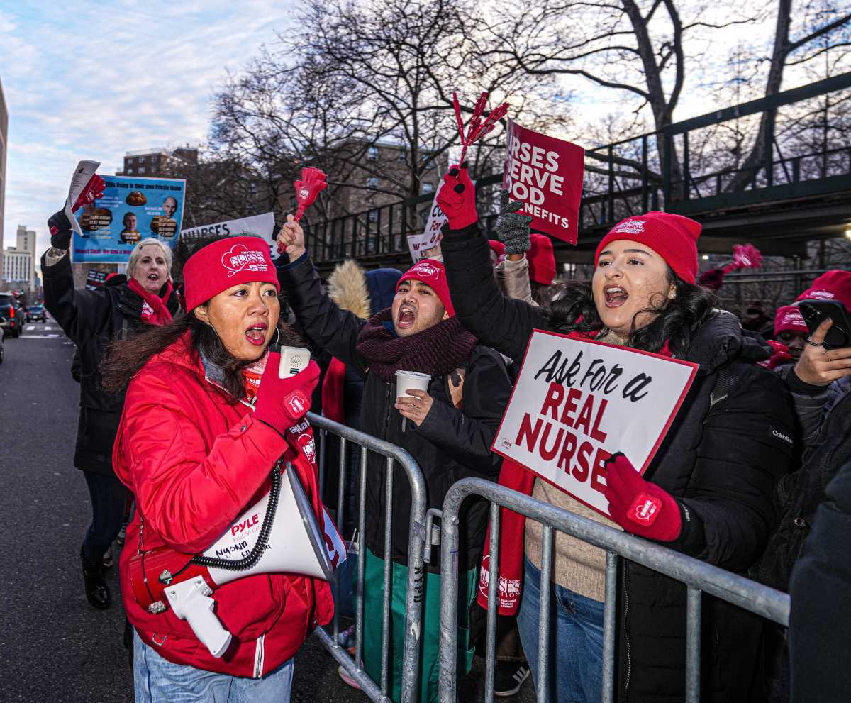 NURSES STRIKE: Nearly 15,000 NYC caregivers walk off the job at major hospitals and health care networks