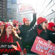 NURSES STRIKE: Negotiations resume with major hospital networks for the first time since walkout started 8