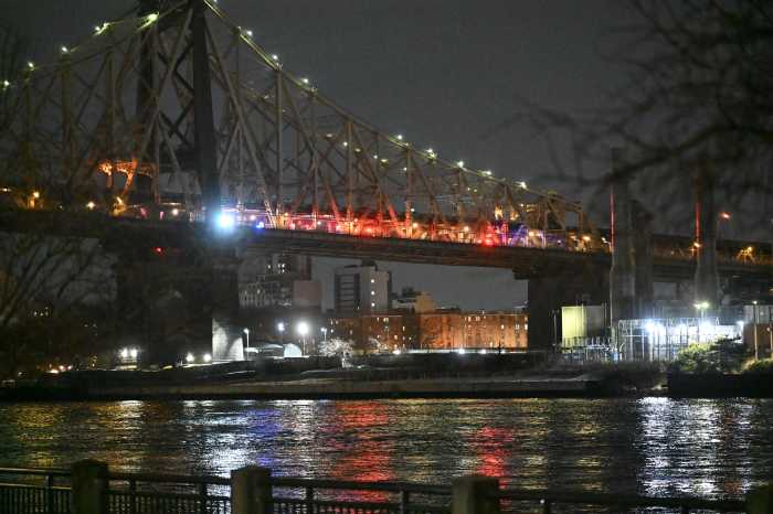 Queensboro Bridge where teenager took fall during social media challenge