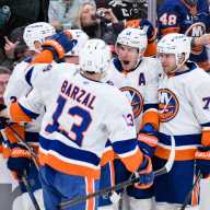 Islanders find a way again, down Devils late behind Horvat's winner 9 Bo Horvat winner Islanders Devils