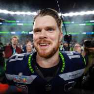 Sam Darnold's redemption story complete with Super Bowl LX title 11 Sam Darnold Super Bowl LX celebration Seahawks