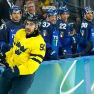 Rangers' Mika Zibanejad scores, adds assist in Sweden's Olympic nail-biter over Italy 9 Mika Zibanejad Sweden Italy Olympics