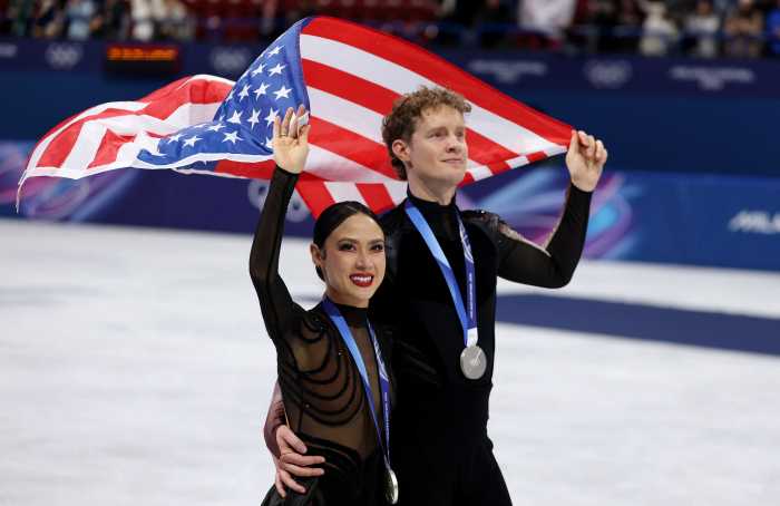 Madison Chock Evan Bates 2026 Winter Olympics USA Figure Skating silver