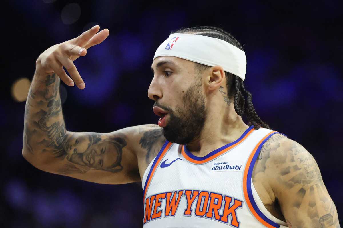 Jose Alvarado Knicks 76ers