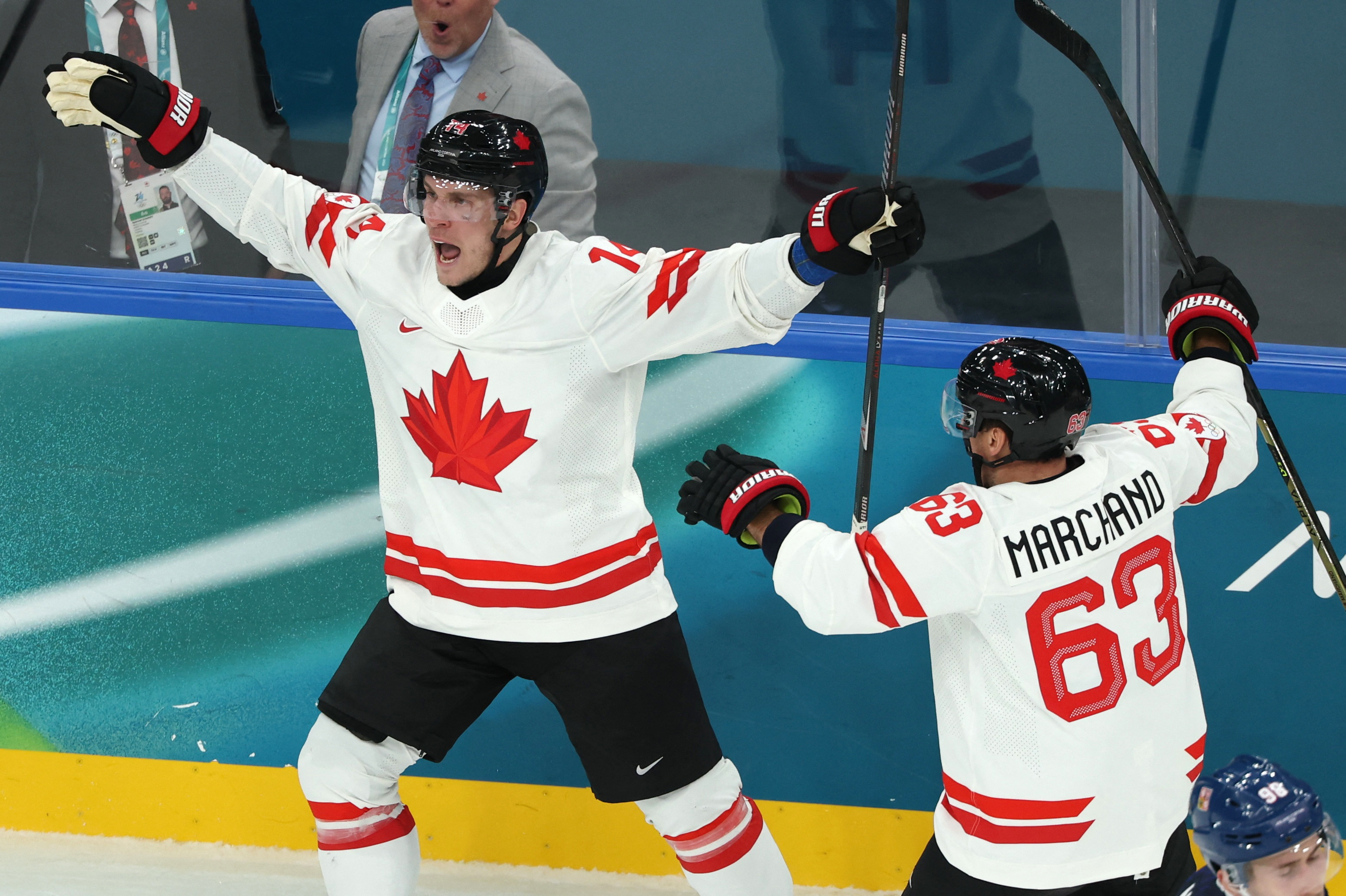 Bo Horvat goal Canada Czechia Winter Olympics