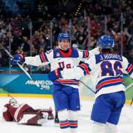 2026 Winter Olympics: Team USA hockey cruises past Latvia 5-1 in opener behind 2 Brock Nelson goals 9 Brock Nelson Jack Hughes Team USA hockey vs. Latvia 2026 Winter Olympics