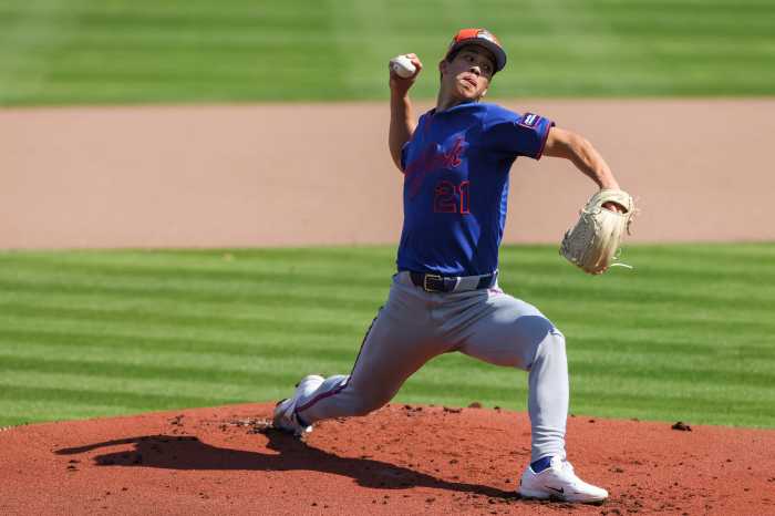 Jonah Tong Mets spring training