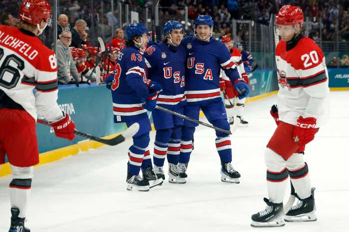 Team USA hockey Denmark