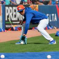 Mets' Mark Vientos to get chance at 1B in equation behind Jorge Polanco 8 Mark Vientos Mets spring training field drill