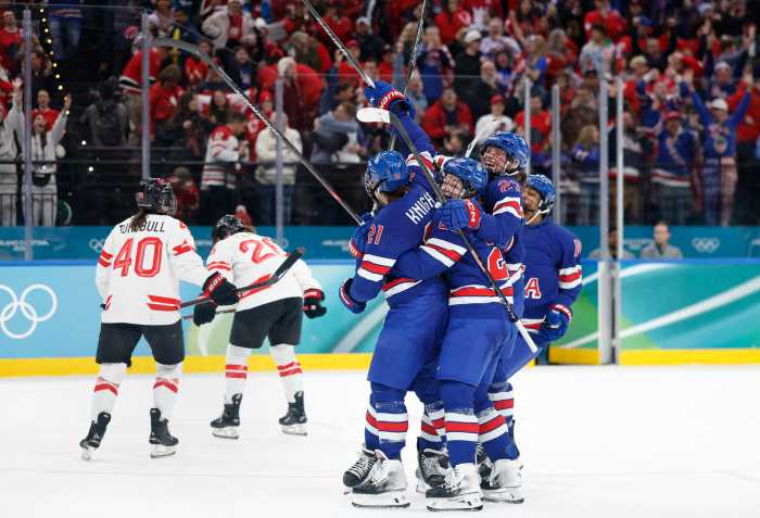 hilary knight goal USA Canada gold meda game 2026 Winter Olympics