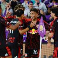 Julian Hall scores twice, Red Bull down Orlando 2-1 in Michael Bradley's debut 7 Julian Hall goal Red Bull NY season opener Orlando