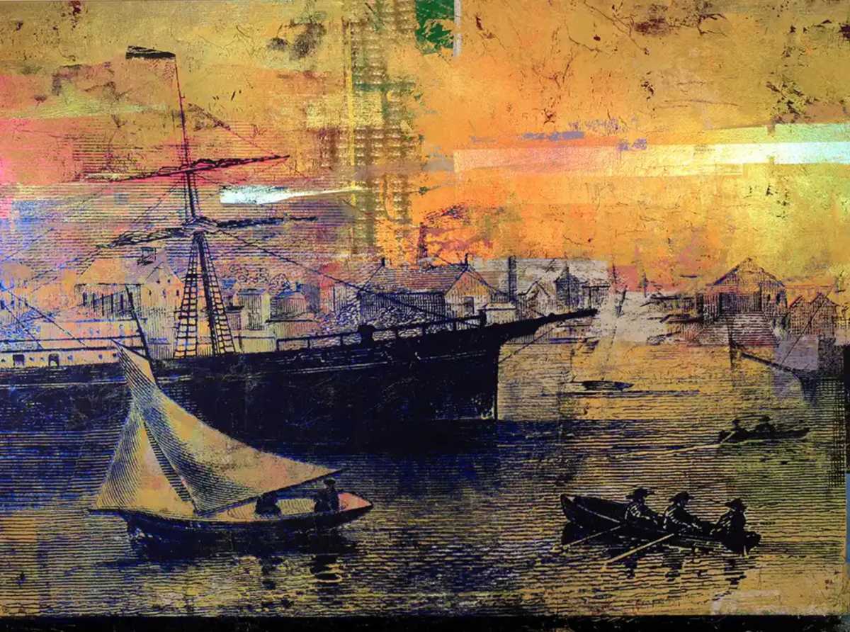 Cashing out: Houben RT follows the money with his art — and paints what it reveals