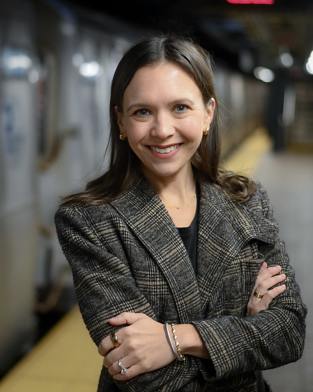 MTA chief of rolling stock Jessie Lazarus