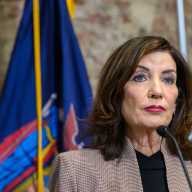 'Temper tantrum' Trump: Hochul says president being petulant for refusing to unfreeze Gateway Tunnel funding 6 Gov. Kathy Hochul says President Trump is throwing a "temper tantrum" by refusing to release Gateway Tunnel project funds. Tuesday, Feb. 10, 2026.