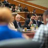 MAMDANI'S FIRST 100 DAYS: Mayor tells Albany budget gap shrunk by $5 billion, pushes wealth tax to further close it 4 Mayor Zohran Mamdani testifies at the 2026 Joint Legislative Budget Hearing in Albany on Wednesday, February 11,