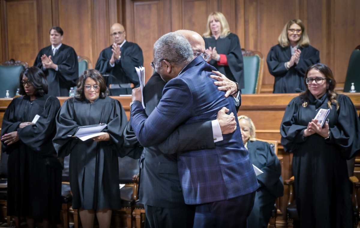 Brooklyn appeals court honors Greg Meeks, NAACP president with Bill Thompson award | amNewYork
