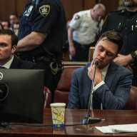 Two Manhattan cops indicted for alleged drunk driving cover-up of fellow officer as union fumes against DA Bragg 17 Manhattan cops sitting in courtroom after being indicted for cover-up