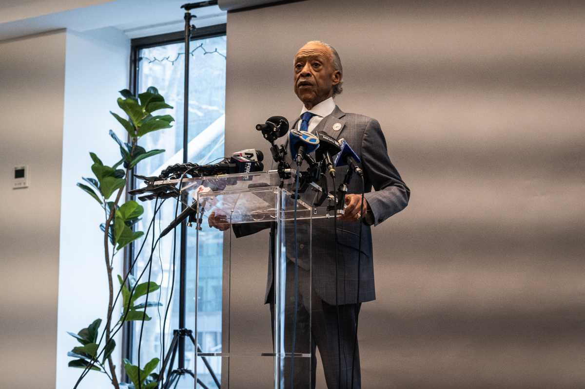 Rev. Al Sharpton speaking about Jesse Jackson