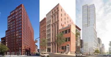 renderings of NoHo buildings rejected by community board in Manhattan