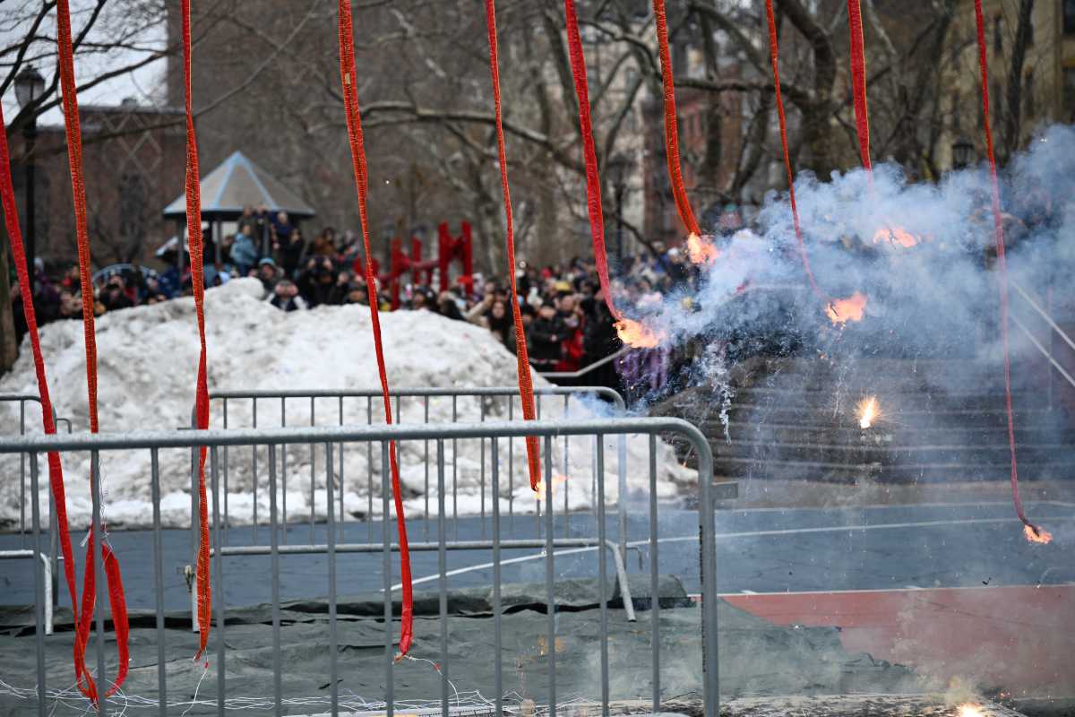 PHOTOS: Chinatown lights up the Lunar New Year with annual firecracker ceremony 7