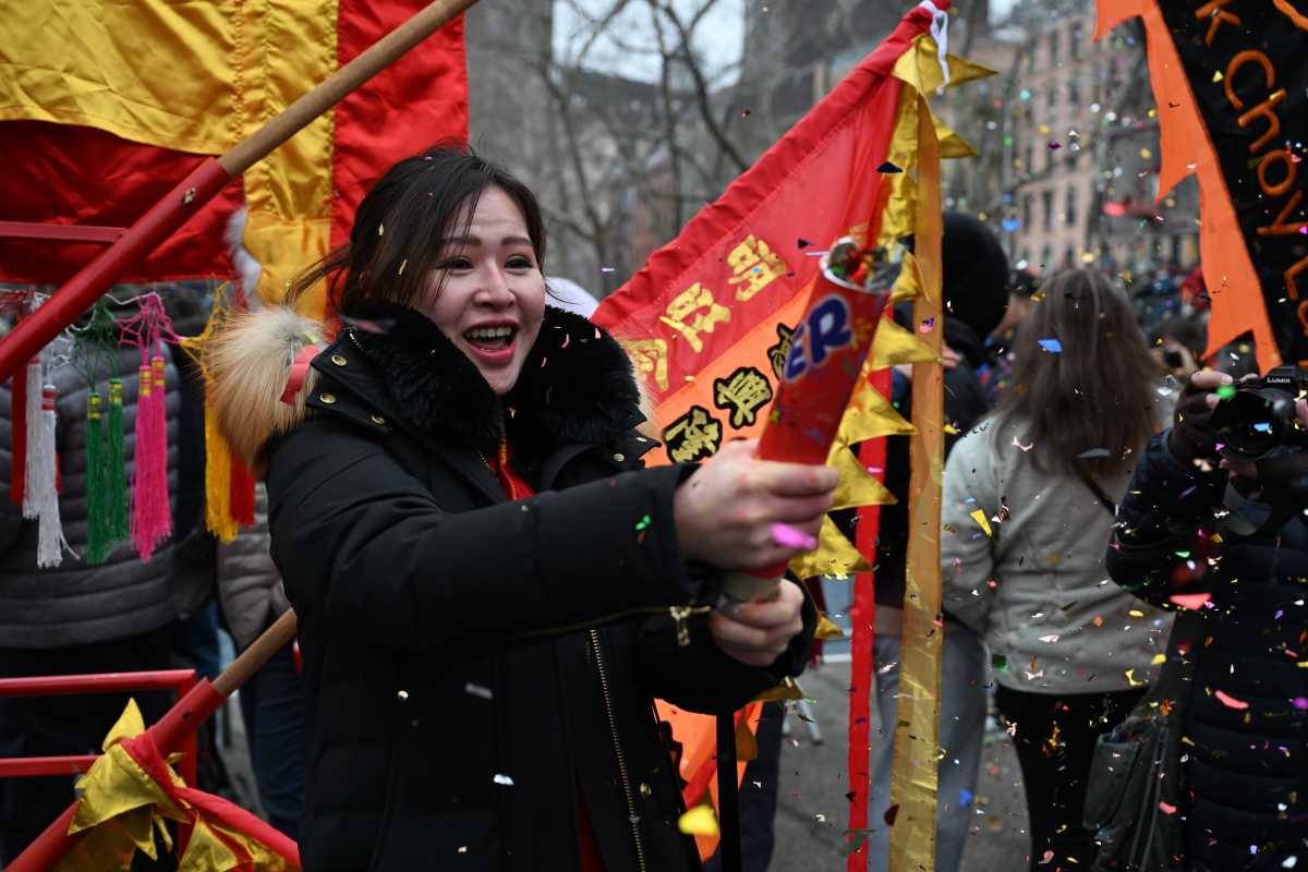 PHOTOS: Chinatown lights up the Lunar New Year with annual firecracker ceremony 10