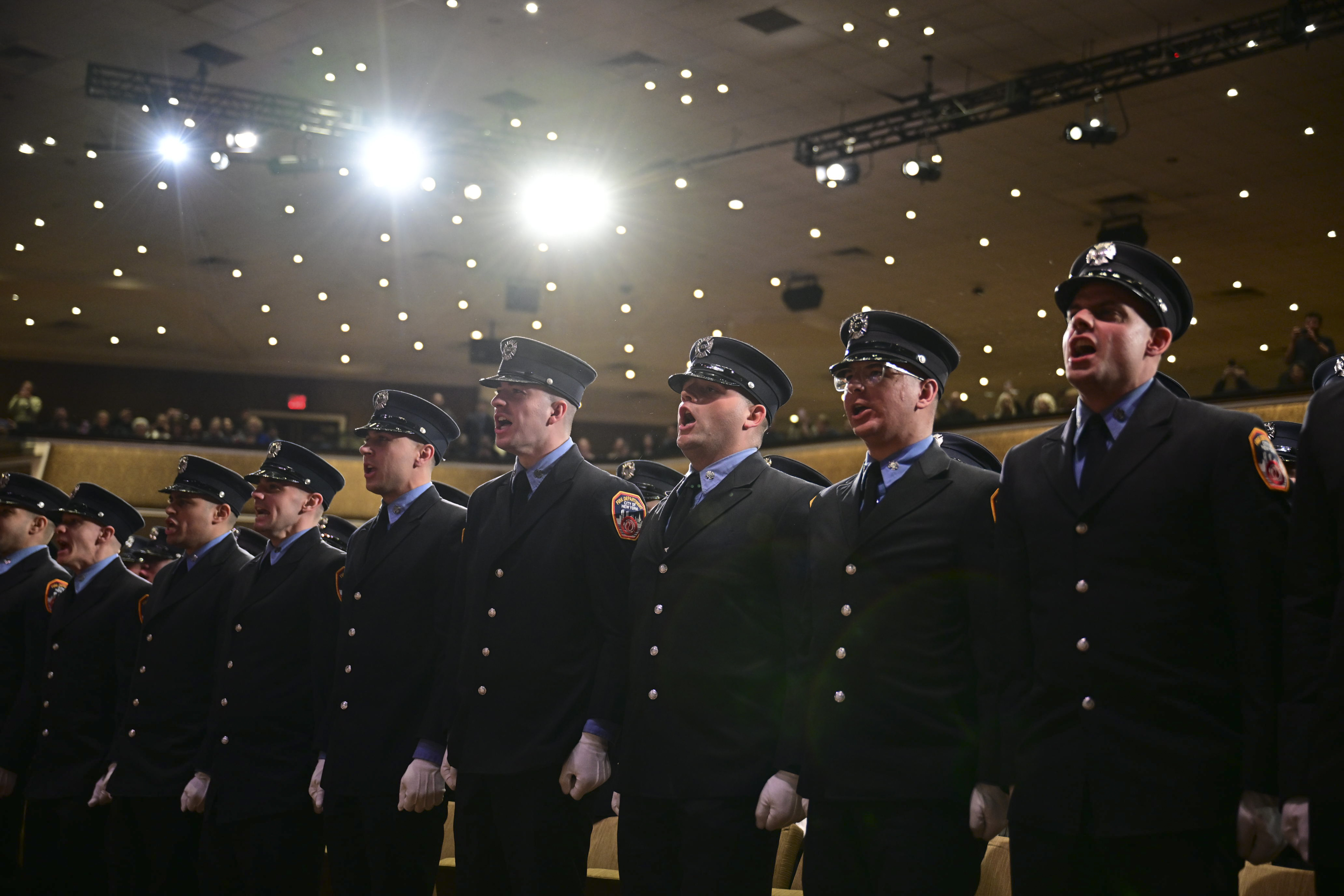 The FDNY celebrated the latest class of firefighters.