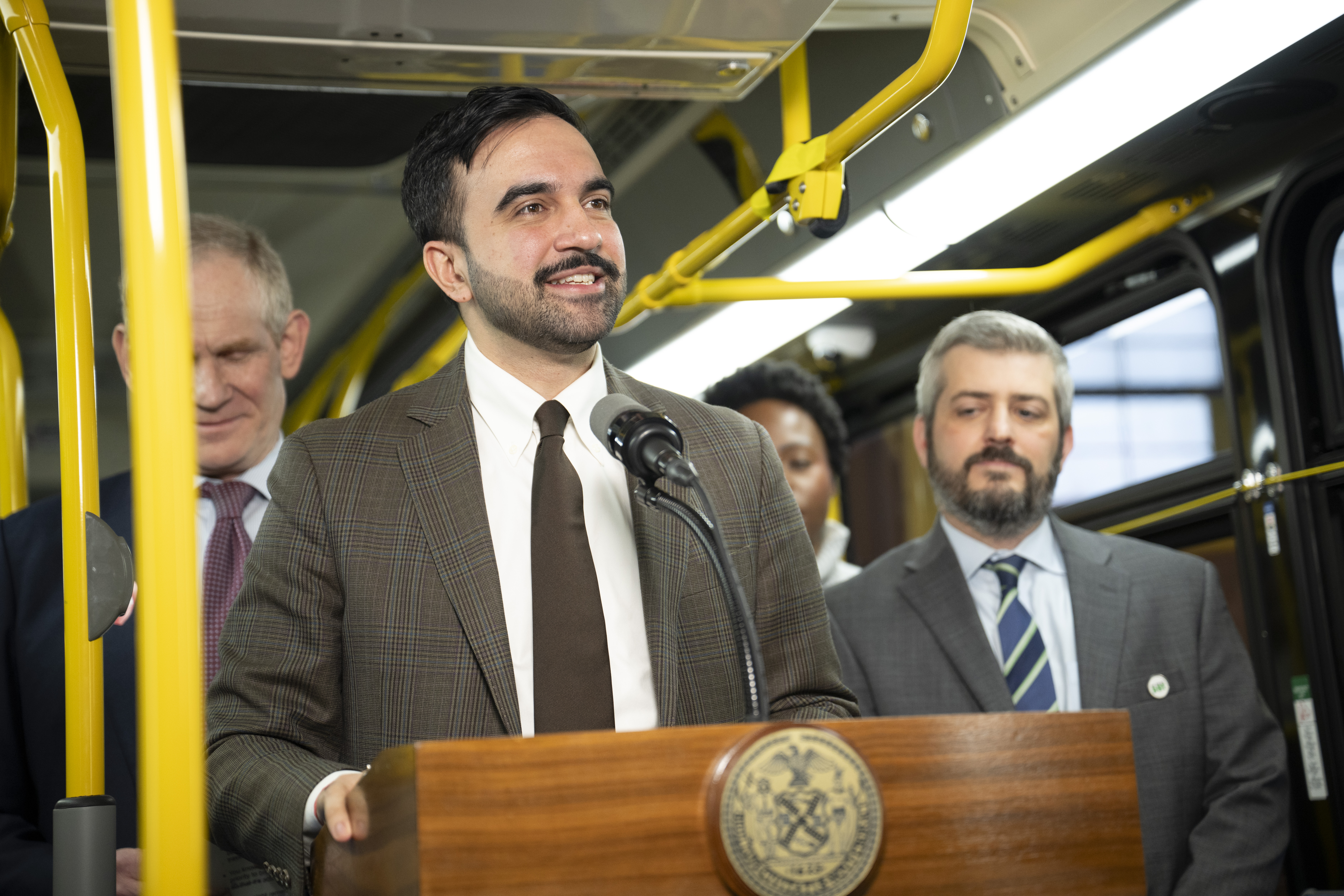 Mayor Mamdani announced the revived projects alongside DOT Commissioner Mike Flynn, MTA CEO Janno Lieber