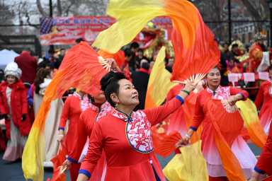 Chinatown celebrated the Lunar New Year with the 28th annual Firecracker Ceremony