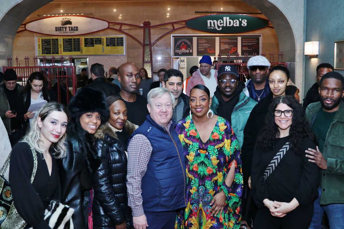 Melba Wilson (center), owner of Melba's Restaurant, opened the new Grand Central Terminal location last year.