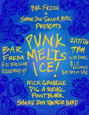 a flyer for a rock show