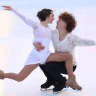 Former Team USA figure skaters are coaching the next generation of athletes in NYC 4 Karina Manta and Joe Johnson ice skating