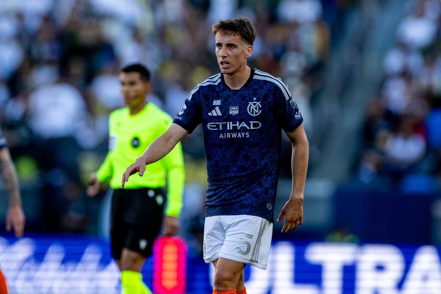 Kai Trewin NYCFC debut LA Galaxy