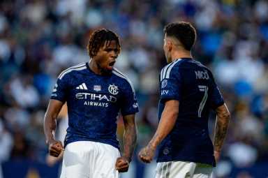 NYCFC Nico Fernandez penalty goal